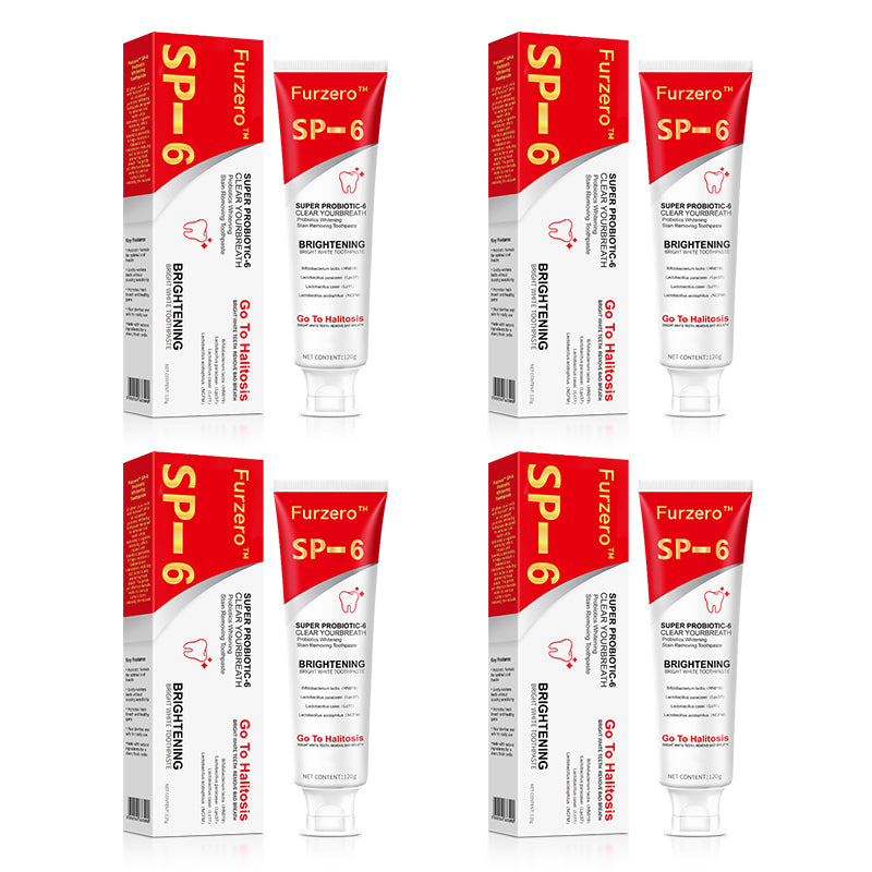 Furzero™ SP-6 Probiotic Ultra Whitening Toothpaste🦷