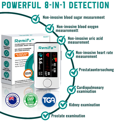 Official Store✅AMA-Approved Remifa™ Non-Invasive Glucose Monitor🔬99.9% Accuracy