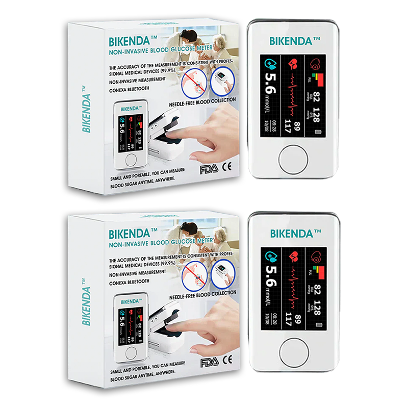 🏬Official Store | Bikenda™ A.M.A.-Approved Non-Invasive Blood Sugar Monitor [99.9% Accuracy]🏆+ Free Gift🎁