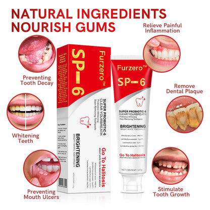 ✅ADC-CERTIFIED😁Furzero™ Aussie SP-6 Probiotic Ultra Whitening Toothpaste🦷👨‍⚕️Recommendation🪥