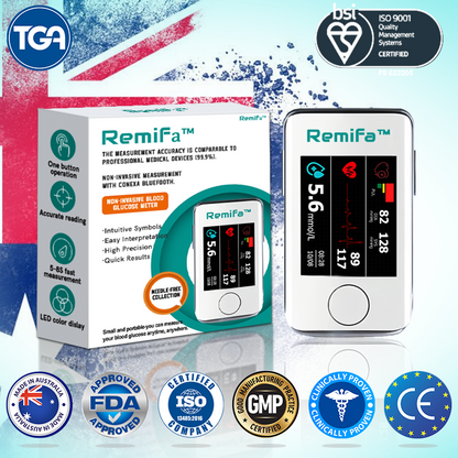 Official Store✅AMA-Approved Remifa™ Non-Invasive Glucose Monitor🔬99.9% Accuracy